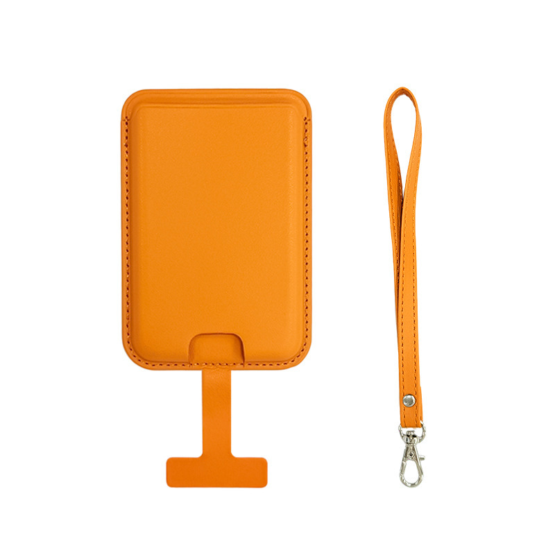 Magnetic Phone Wallet with Lanyard – Detachable Strong Card Holder & Kickstand - 