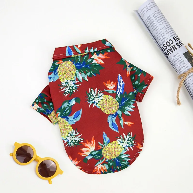Custom Pet and Owner Matching Hawaiian Shirt Set – Personalized Photo Tropical Outfits for Dogs, Cats, and Humans - 