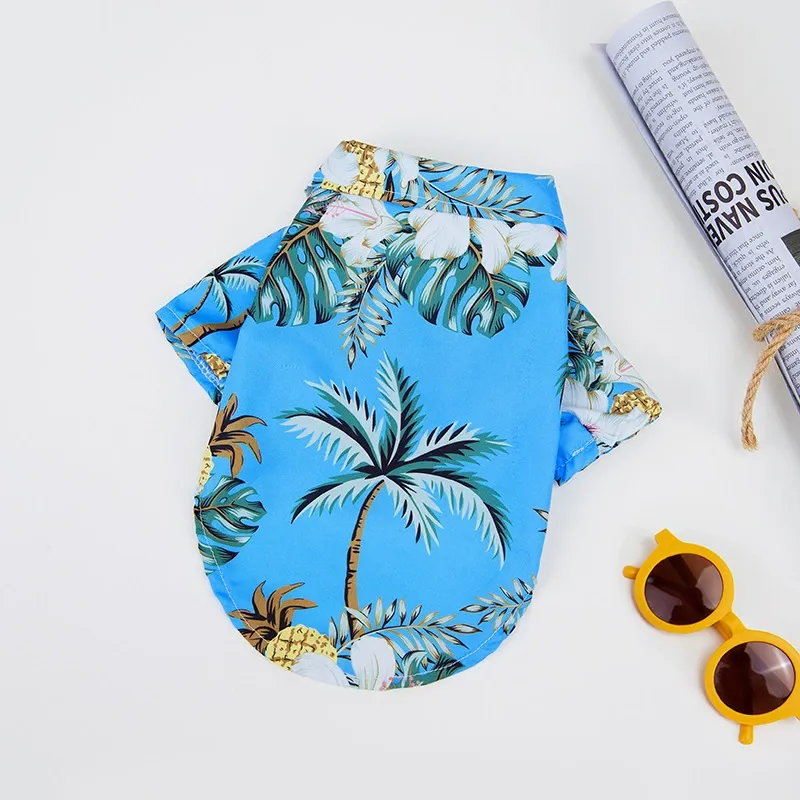 Custom Pet and Owner Matching Hawaiian Shirt Set – Personalized Photo Tropical Outfits for Dogs, Cats, and Humans - 