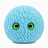 Crochet Bubble Squishy Ball – Soft Handwoven Fidget Toy with Slow-Rising Bubble Pop, Cute Sensory Stress Relief Toy