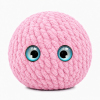 Crochet Bubble Squishy Ball – Soft Handwoven Fidget Toy with Slow-Rising Bubble Pop, Cute Sensory Stress Relief Toy
