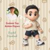 Custom Toy Figure 3D Mini Figures Personalization Photo Blind Box Gifts For Him/Her