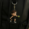 Custom Figure Pet Keychain Personalized Acrylic Cartoon Keychain Photo Bag Charm Unique Keepsake Gift For Pet Owner