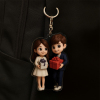 Custom Figure Pet Keychain Personalized Acrylic Cartoon Keychain Photo Bag Charm Unique Keepsake Gift For Pet Owner