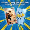 Custom Anime Father's Day Card - Personalized Dad & Me Illustration Battle Card