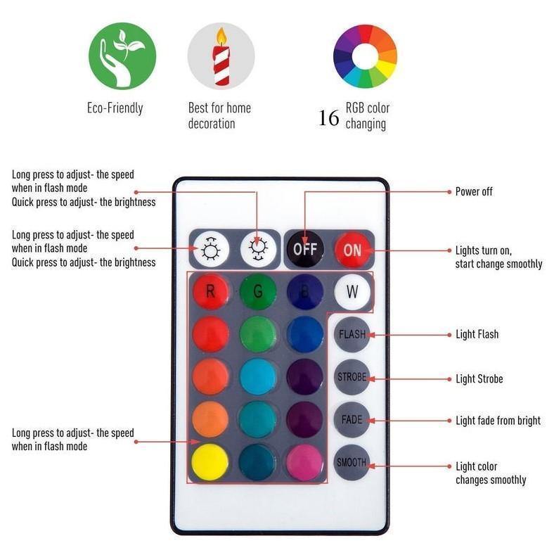 Night Light Remote Control - photowatch