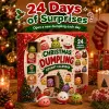 Advent Calendar 24 Christmas Dumpling  Squishy Surprise Gifts For Kids Or Family Ideas
