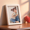 Custom Photo Cartoon Wooden Frame Decorations Romantic Decor Plaque Gifts For Couples - MyPhotoSocks