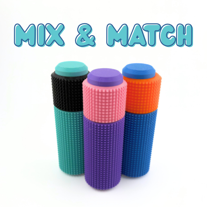 Spikie Spin Click, Satisfying Sensory Fidget Toy, Pocket Sensory Fidget Toy with Spin & Click Action, Anxiety Relief Gift