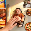 Personalized Squishy Photo&Music Fridge Magnet – Custom Photo Character Squeeze Belly Magnet with Built-in Sound, Funny Gift for Family & Couples - Photowatch