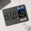 Personalized Charging Pad Dad Sketch Line Art Custom Photo Father's Day Gift For Dad - Photowatch