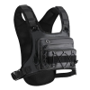Running Vest for Men with 2L Water Bladder Tactical Hydration Backpack Adjustable Lightweight Chest Pack for Marathon Hunting Cycling