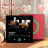 Custom Music Fridge Magnets Valentine's Day Gifts Custom Music Fridge Magnet Colorful Frame Album Fridge Magnet Can Play Songs Gift for Couple