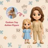 Happy Mother's Day Custom Action Toy From Your Photo Personalized Toy Figure Custom 3D Action Figure Gifts For Mom