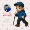 Custom Toy Figure 3D Mini Figures Personalization Photo Blind Box Gifts For Him/Her