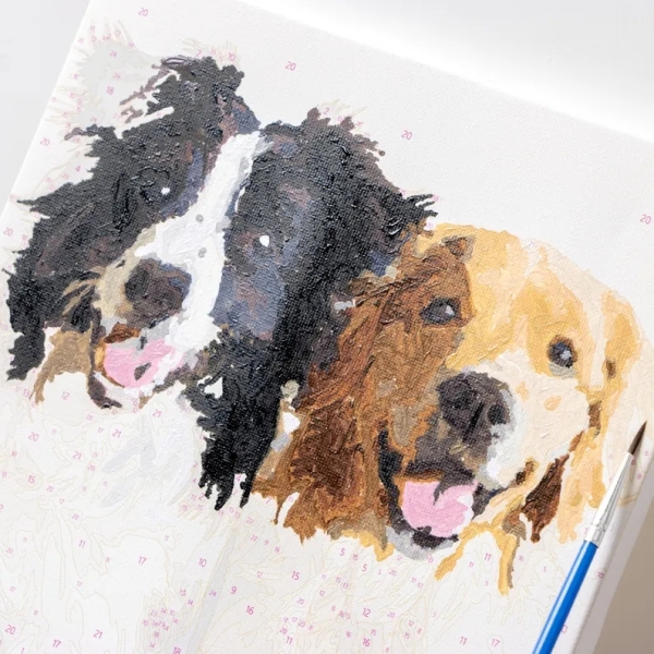 Custom Paint by Numbers Kit Personalized DIY Painting Set Turn Your Photo into Personalized Artwork