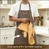 Chef's Prank Apron Creative Prank Aprons for Men Funny Gifts