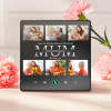 Personalised Fridge Magnets That Plays Music with 6 Photos Mother's Day Gifts for Mum -