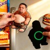 Personalized Squishy Photo&Music Fridge Magnet – Custom Photo Character Squeeze Belly Magnet with Built-in Sound, Funny Gift for Family & Couples - Photowatch