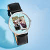 Custom Photo Watch Personalized Collage Photo Watch for Girlfriend
