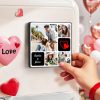 Custom Music Fridge Magnets Valentine's Day Gifts Custom Music Fridge Magnet Colorful Frame Album Fridge Magnet Can Play Songs Gift for Couple
