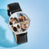 Custom Photo Watch Personalized Collage Photo Watch Gift for Husband Wife Family Friend