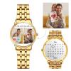 Custom Engraved Photo Watch Personalized Engraved Picture Watch Father's Day Gifts For Dad - photowatch