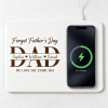 Personalized Charging Pad Dad Sketch Line Art Custom Photo Father's Day Gift For Dad - Photowatch
