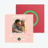 New 4.0 Upgrade Custom Music Fridge Magnet Colorful Frame Album Fridge Magnet Can Play Songs Gift for Couple