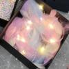 Colorful Feathers+LED Light Strip - Gift Box Filler