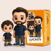 Custom Action Toy From Your Photo Personalized Toy Figure Custom Action Figure Gifts For Dad