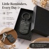 Inspirational Little Reminders Keychain Standard Inspirational Little Reminders Keychain Stainless Steel Dog Tag Gifts for Friends