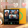 Custom Music Fridge Magnets Valentine's Day Gifts Custom Music Fridge Magnet Colorful Frame Album Fridge Magnet Can Play Songs Gift for Couple