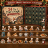 24 Days of Career Heroes Acrylic Advent Calendar 2026 Collectible Mini Figures Christmas Countdown Surprise Gift Box