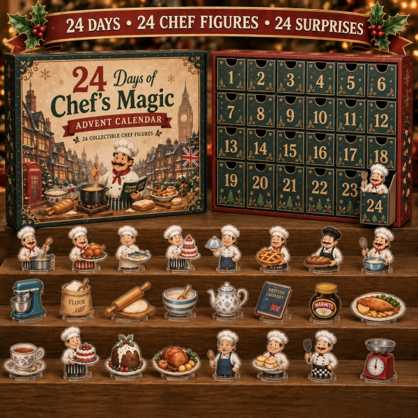 24 Days of Career Heroes Acrylic Advent Calendar 2026 Collectible Mini Figures Christmas Countdown Surprise Gift Box
