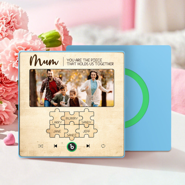 Personalised Song Fridge Magnets That Plays Music with Names Mother's Day Gifts for Mum -