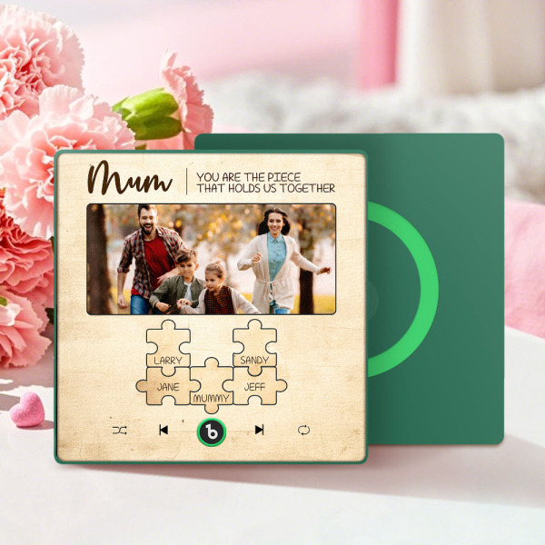 Personalised Song Fridge Magnets That Plays Music with Names Mother's Day Gifts for Mum -