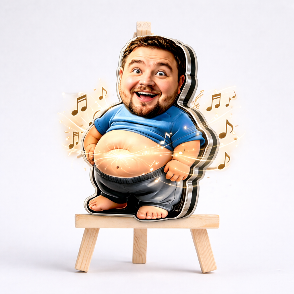 Wooden Stand for Squeeze Fridge Magnet - Photowatch