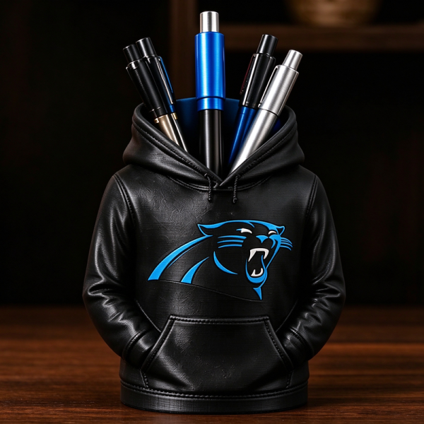 Football Hoodie Pen Holder | Team Desk Organizer