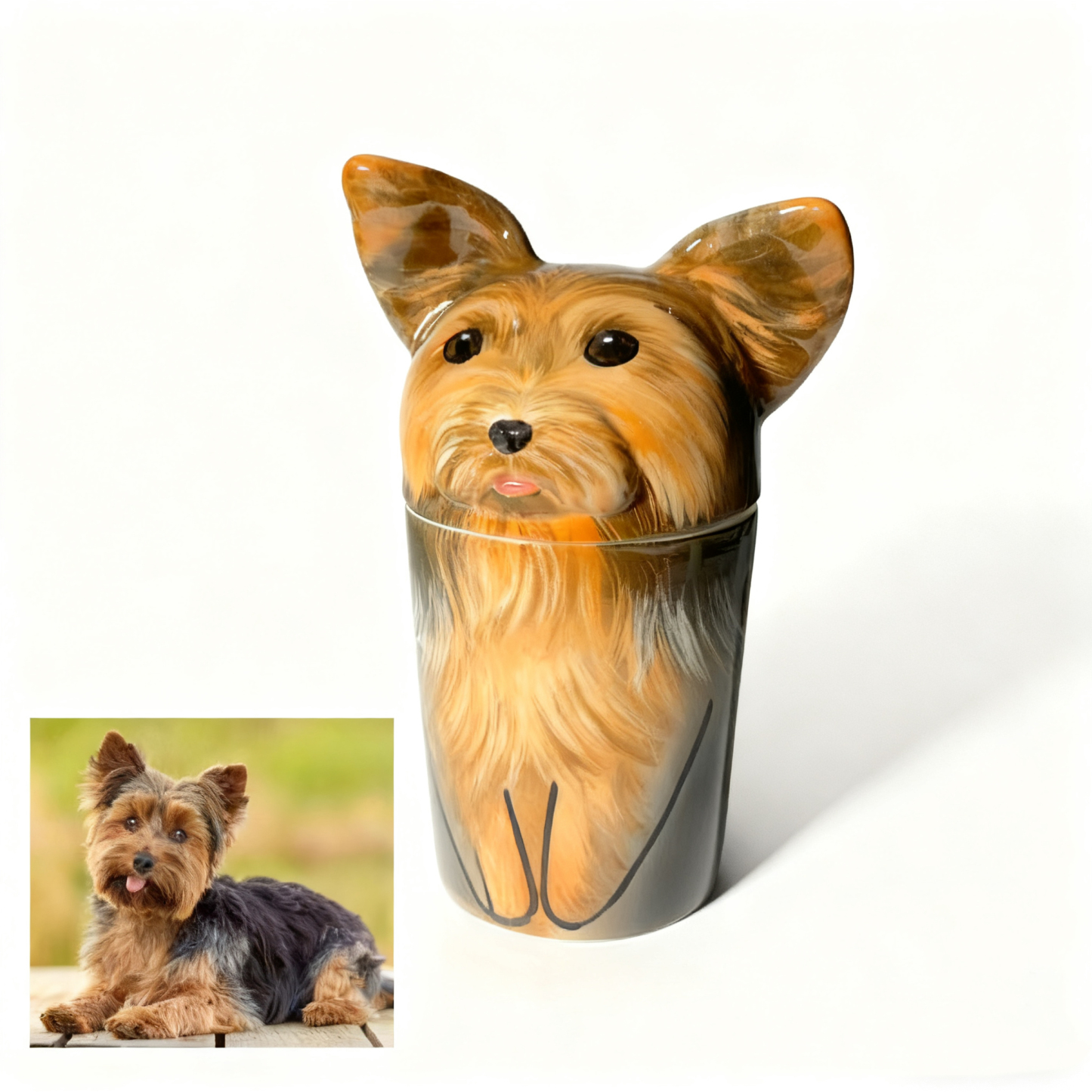 Custom Handmade Ceramic Pet Urn | A Gentle Resting Place for Your Beloved Companion, The Art of Saying Goodbye with Love - Photowatch