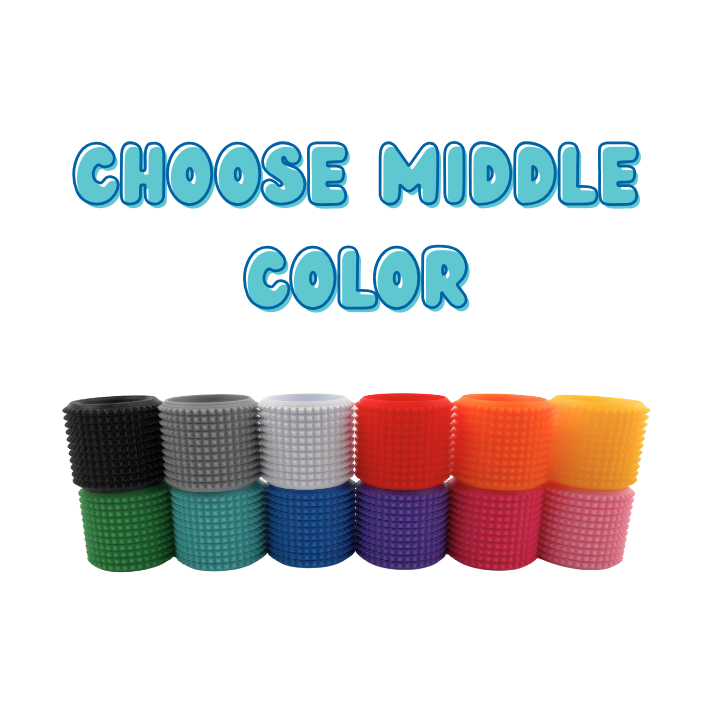 Spikie Spin Click, Satisfying Sensory Fidget Toy, Pocket Sensory Fidget Toy with Spin & Click Action, Anxiety Relief Gift