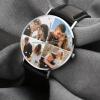 Custom Photo Watch Personalized Collage Photo Watch Gift for Husband Wife Family Friend