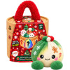 Christmas Steamed Bun Plush Squishy Toy, Cute Holiday Dumpling Stress Relief Toy, Soft Slow Rising Squeeze Plush