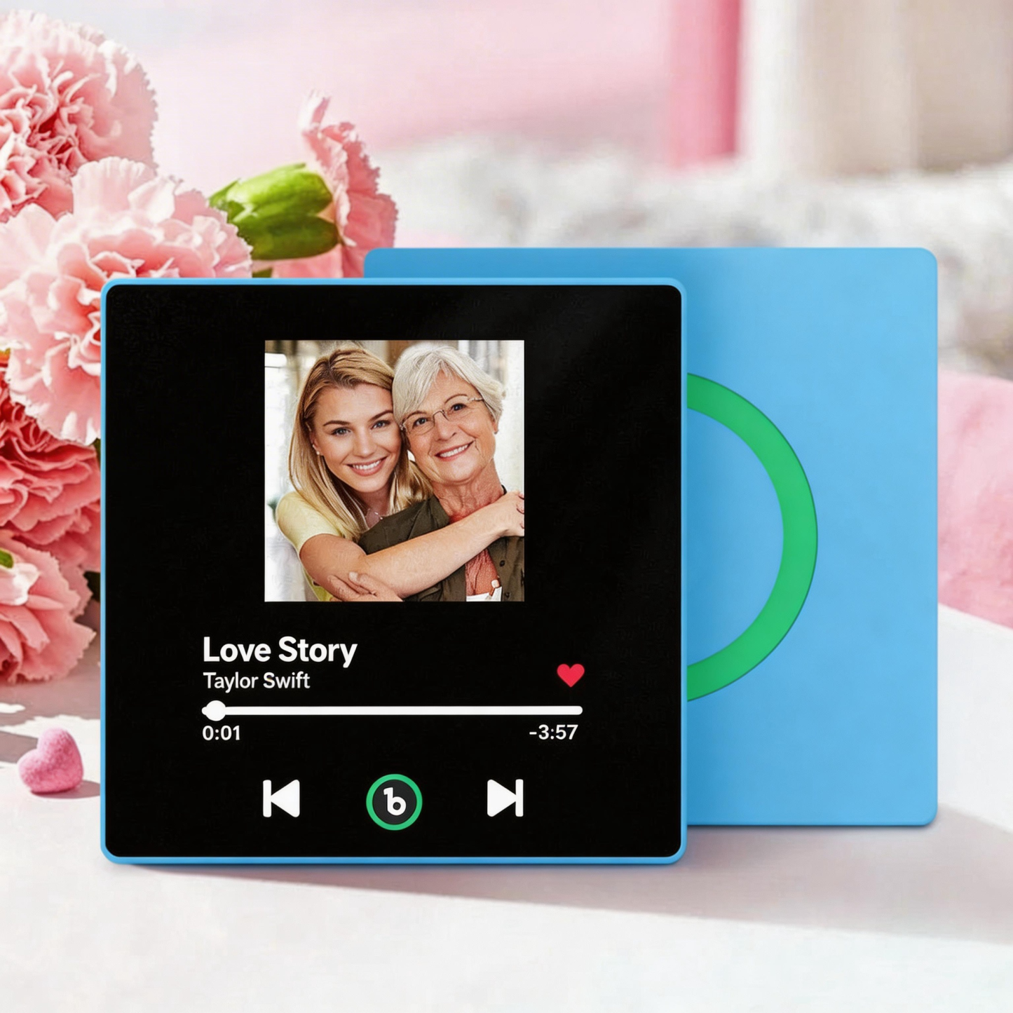 Mother's Day Gifts Custom Music Fridge Magnet Colorful Frame Album Fridge Magnet Can Play Songs