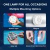 Upgraded Rechargeable RGB Pool Light with Remote Control & IP68 Waterproof, Color Changing Magnetic Pool Lights for Swimming Pool, Hot Tub, Fountain & Pond