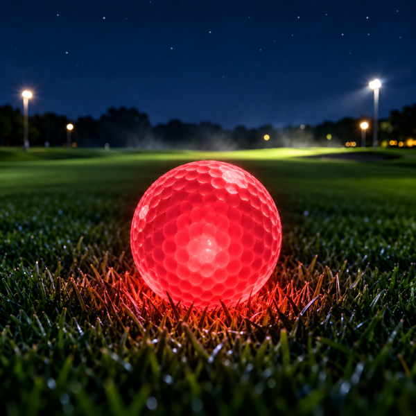 LED Light Up Golf Balls for Night Golf, 6 Color Options, Fun Golf Gift for Golf Lovers