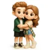 Custom 3D Action Figure From Your Photo Personalized Toy Figure Couple Custom Action Figure Gifts For Wedding