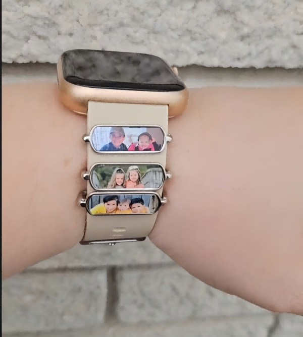 Custom Photo Custom Watch Band Charm Personalized Smart Watch Photo Charm