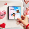 Custom Music Fridge Magnets Valentine's Day Gifts Custom Music Fridge Magnet Colorful Frame Album Fridge Magnet Can Play Songs Gift for Couple