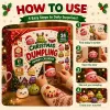 Advent Calendar 24 Christmas Dumpling  Squishy Surprise Gifts For Kids Or Family Ideas